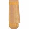 Ekena Millwork Bellingham Rough Sawn Timber Gable Bracket, Western Red Cedar, 36"W x 9"H x 4"D x 4"F, 6/12 Pitch GBW036X09X0404BEL00RWR - alternate 5